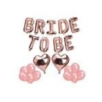 Parti Sürprizi Bride To Be Folyo Balon Latex Balon Seti Bekarlığa Veda Balon Seti