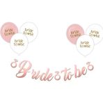 Parti Sürprizi Bride To Be Rose Gold Balonlu Set
