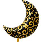 Parti Sürprizi Desenli Ramazan Hilal Ay Şekilli Folyo Balon 1 Adet