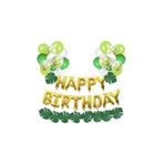 Parti Sürprizi Happy Birthday Konfetili Balon Set