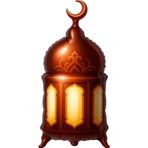Parti Sürprizi Hoş Geldin Ramazan Kandil Şekilli Folyo Balon 1 Adet