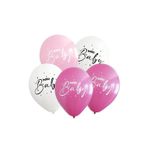 Parti Sürprizi Kalisan Hello Baby Baskılı Pembe Latex Balon 10 Adet