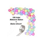 Parti Sürprizi Makaron Zincir Balon Seti