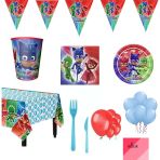 Parti Sürprizi Pj Mask 8 Kişilik Parti Seti