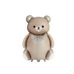 Parti Sürprizi Retro Sevimli Ayı Balon Büyük Teddy Bear Folyo Balon