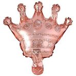 Parti Sürprizi Rose Gold Taç Şekilli Folyo Balon