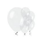 Parti Sürprizi Şeffaf 10 Lu Latex Balon