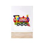 Parti Sürprizi Tren Şekilli Happy Birthday Folyo Balon 1 Adet