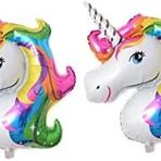 Parti Sürprizi Unicorn Folyo Balon 3 Lü Set