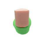 PARTİ VİTRİNİ Silindir Şeklinde Silikon Mum Kalıbı 3,5x3,5x3,5 cm (yeşil)