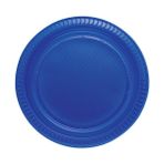 PartiBulutu 22 cm 25'li Lacivert Plastik Tabak