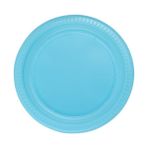 PartiBulutu 22 cm 25'li Mavi Plastik Tabak