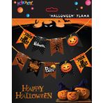 PartiBulutu Halloween Flama Bayrak Set