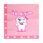 Partici İlk Dişim Kız Peçete