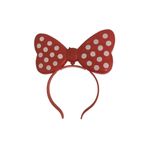 Partici Kırmızı Minnie Mouse Tacı