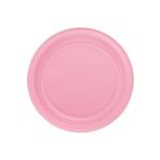 partideyince Plastik Tabak 25'li Pembe (22cm)