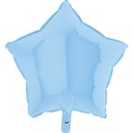 Partifabrik Makaron Mavi Yıldız Folyo Balon (46cm)