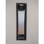 Partifabrik PF0473 Uzun Gümüş 20 cm 6 Adet Pasta Mumu