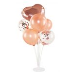 Partifabrik Rose Gold Kalpli Stand Balon