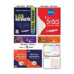 Partikül Matematik 8. Sınıf Lgs Matematik Full Tekrar Video Ders Kitabı Efso Yeni Nesil Soru Bankası Full Set 3 Kitap
