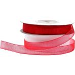 Partioutlet Organze Kurdele 1 Cm - Kırmızı