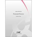 PARTITION CLASSIQUE - Promenade Nocturne - J. NAULAIS - Flûte et Piano