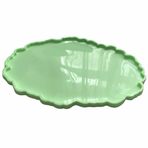 Partivitrini Oval Silikon Epoksi Tepsi Kalıbı 34x23x0.8 cm ep117