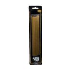 partiyy Uzun Çubuk Pasta Mumu 7'li 20 Cm Gold
