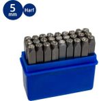 Partner Pt21215 Çelik Harf Zımba Takımı 5 Mm 3/16" 27 Parça