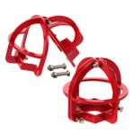 PartyKindom 2 yangın söndürme başlığı sprinkler vana kapağı yağmurlama başlığı korumaları yangın fıskiyesi kapağı yağmurlama korumaları sprinkler başlığı duman muhafızları Metal kırmızı