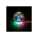 Partyy Bag Mr Işıklı Dönen 3D Kristal Cam Küre / Usb'Li Gece Lambası ,Led , Harika Bir Hediye