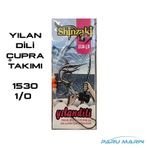 Paru Marin 1530 No: 1/0 2 Adet Shinzaki Yılan Dili Çupra Takımı