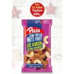 Paşa Kuruyemiş Çiğ Karışık Naturel Kuruyemiş 40 gr x 12 Adet - 480 gr