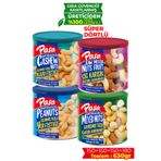 Paşa Kuruyemiş Karışık Süper Dörtlü Teneke Kutu Kuruyemiş - 630 gr