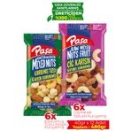 Paşa Kuruyemiş Karışık Süper Mix Kuruyemiş 40 gr X 12 Adet (480 GR)