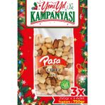 Paşa Kuruyemiş Kavrulmuş Karışık Kuruyemiş 250 gr x 3 Adet (Toplam 750 Gr)