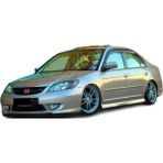 Paşa Tuning Honda Civic Vtec 2 (2001 - 2006) Marşpiyel Seti (Plastik)