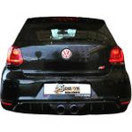 Paşa Tuning Volkswagen Polo 2010 - 2014 GTİ R400 Arka Tampon Eki - Difüzör (Plastik)