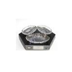 Paşabahçe 10545 Aurora Oval Çerezlik 3'Lü 15X10cm