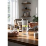 Paşabahçe 1500 ml Borosilikat Cam Süzgeçli Sürahi - Isıya Dayanıklı Modern Şık Tasarım