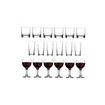Paşabahçe-18 Parça Istanbul Viski Rakı Ve Şarap Bardağı Seti