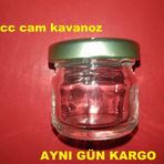 Paşabahçe 29 CC Altın Renkli Kapaklı Cam Kavanoz