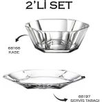 Paşabahçe 2'Li Set 68168 Kase-68197 Kase Sunumluk Set