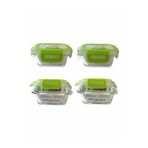 Paşabahçe 4 Lü 53802 Storemax Kilitli Mama Saklama Kabı 135 Cc Küçük Boy Fma02342