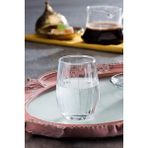Paşabahçe 420302 Linka Şeffaf Cam Su Bardağı 240 cc 6 Parçalı Desensiz Beyaz Renk - 240 ml