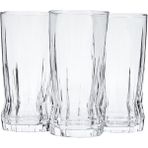 Paşabahçe 420755 Gaia 3'lü Bardak - 285 ml - 3 Adet - Şeffaf