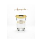 Paşabahçe 42191 Yaldızlı Çay Bardağı 6’lı Set - Ayaydın Home