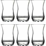 Paşabahçe 42411 Sylvana 6 Kişilik 110CC Cam Çay Bardağı Takımı Seti - 100 ml - Şeffaf