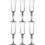 Paşabahçe 440587 Symphony 6lı Cam Ayaklı 175CC Kahve Yanı Bardak Kadeh Takımı - Şeffaf - 175 ml