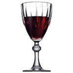 Paşabahçe 44767 Diamond Ayaklı Su Bardak - Kadeh Meşrubat Bardağı 12 Li Şeffaf